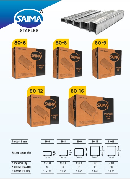 industrial stapler pin manufacturers 80